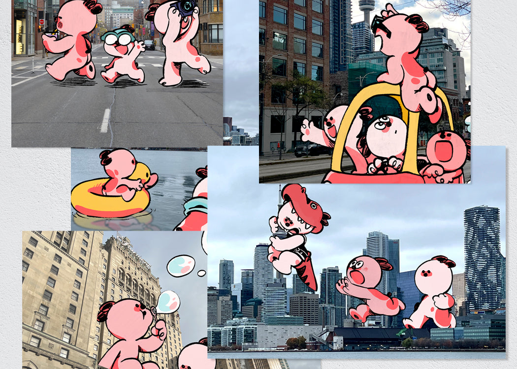 Toronto Postcard set: Hamsters and friends – Set of 14