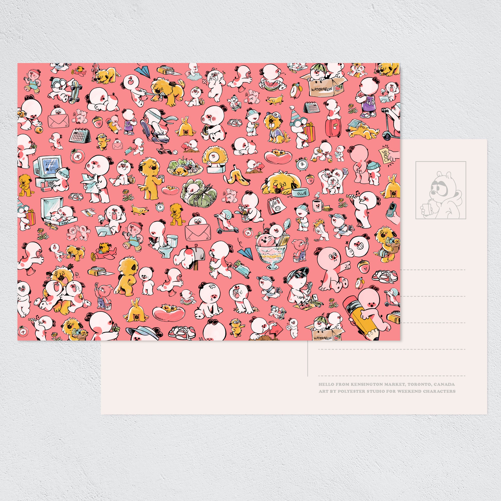 Postcard: Hamster series 1