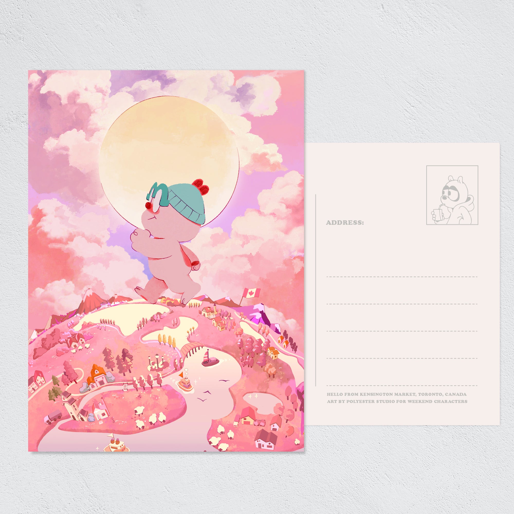 Postcard: Hamster series 4