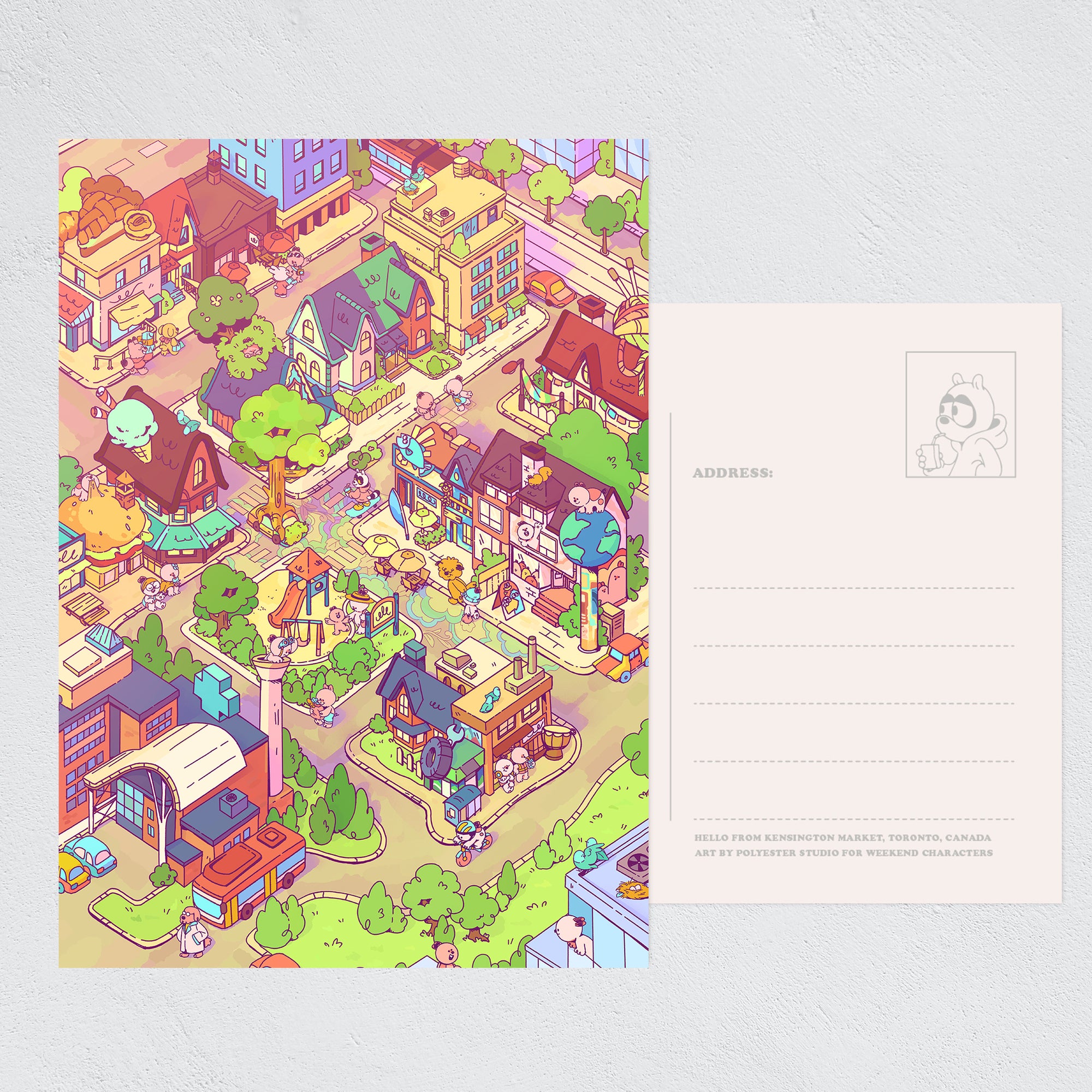 Postcard: Hamster series 5