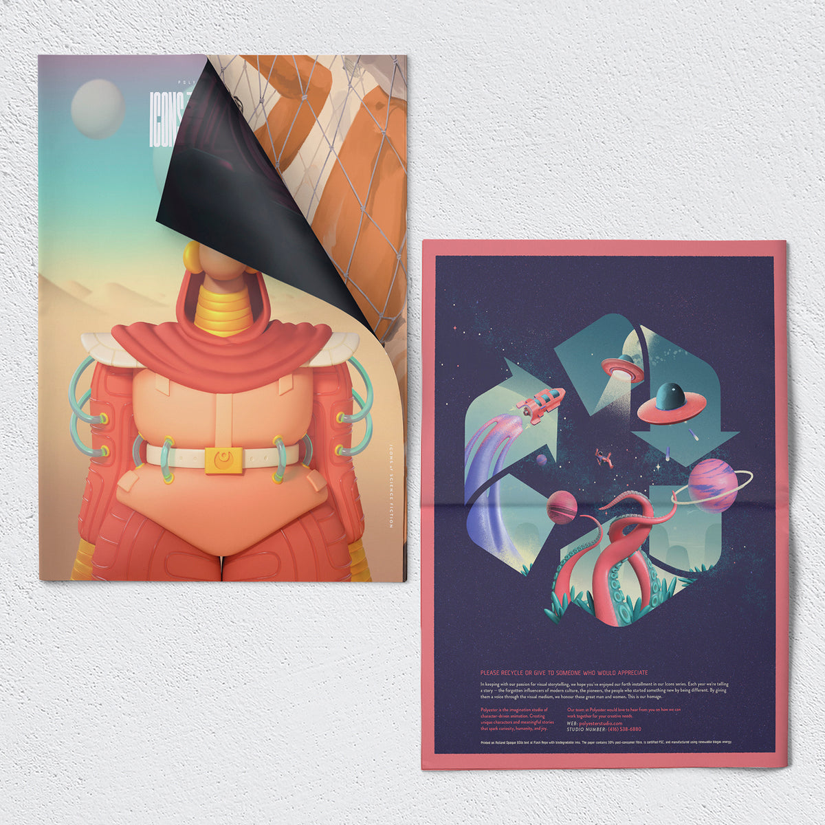 Weekend Character Weekend Characters by Polyester Studio