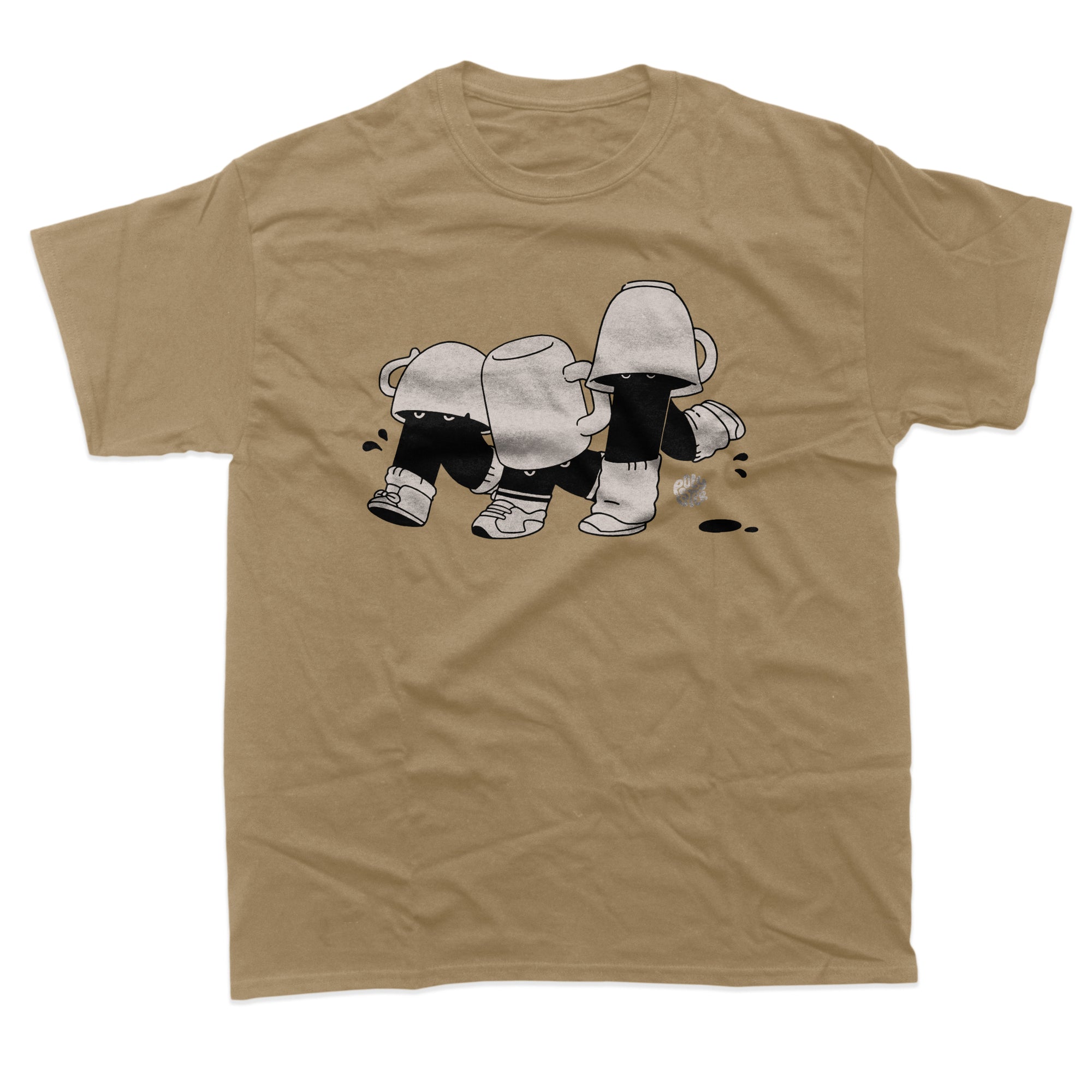 Weekend Coffee Characters T-Shirt