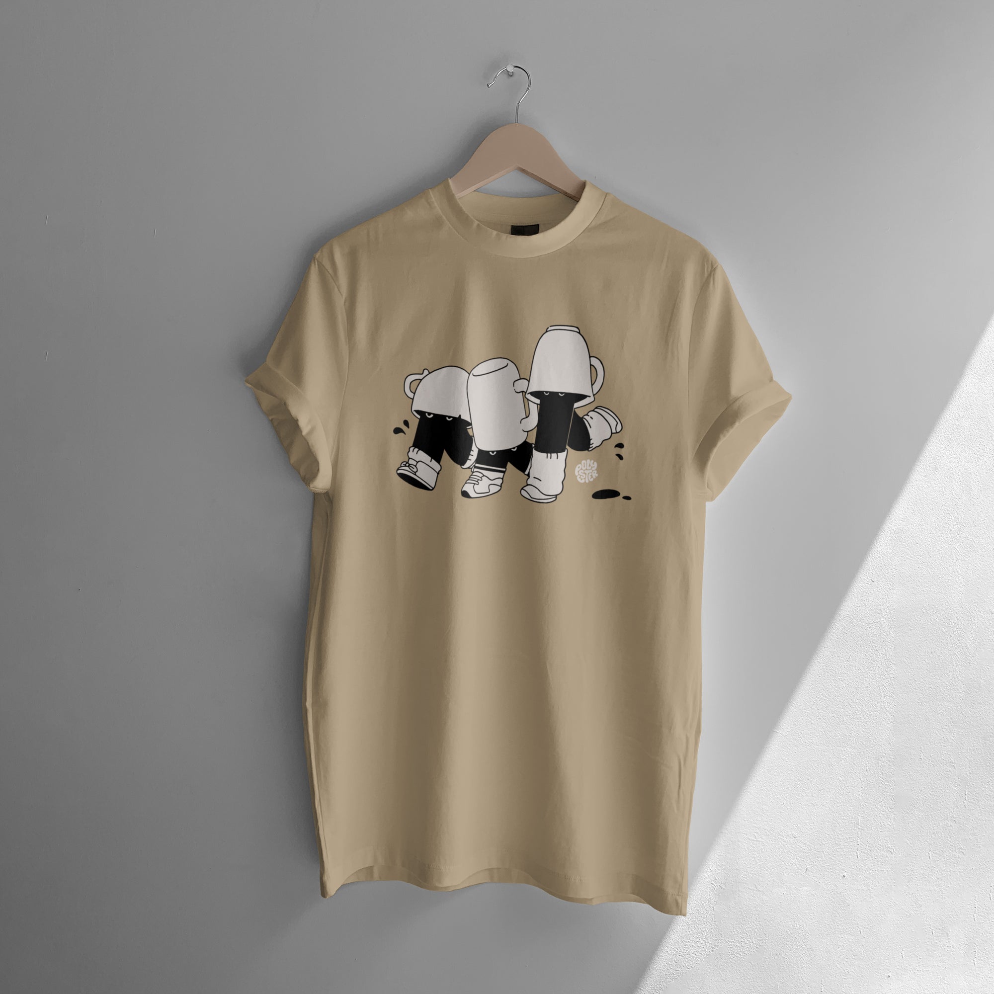 Weekend Coffee Characters T-Shirt