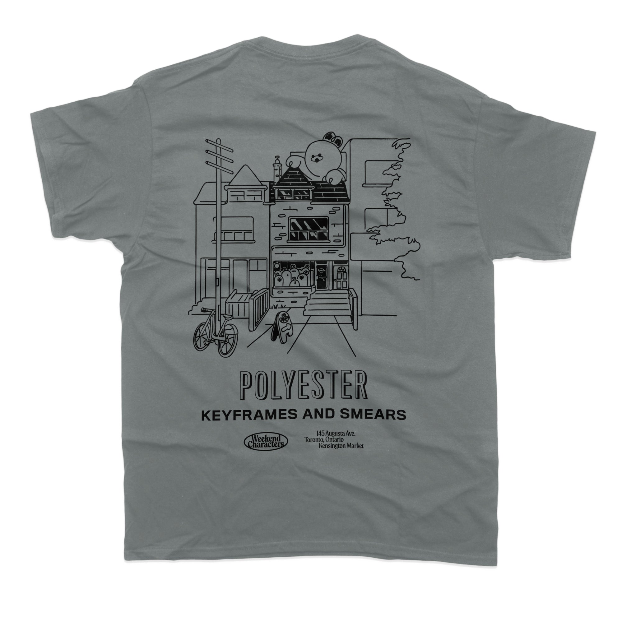Polyester Studio Box T-Shirt