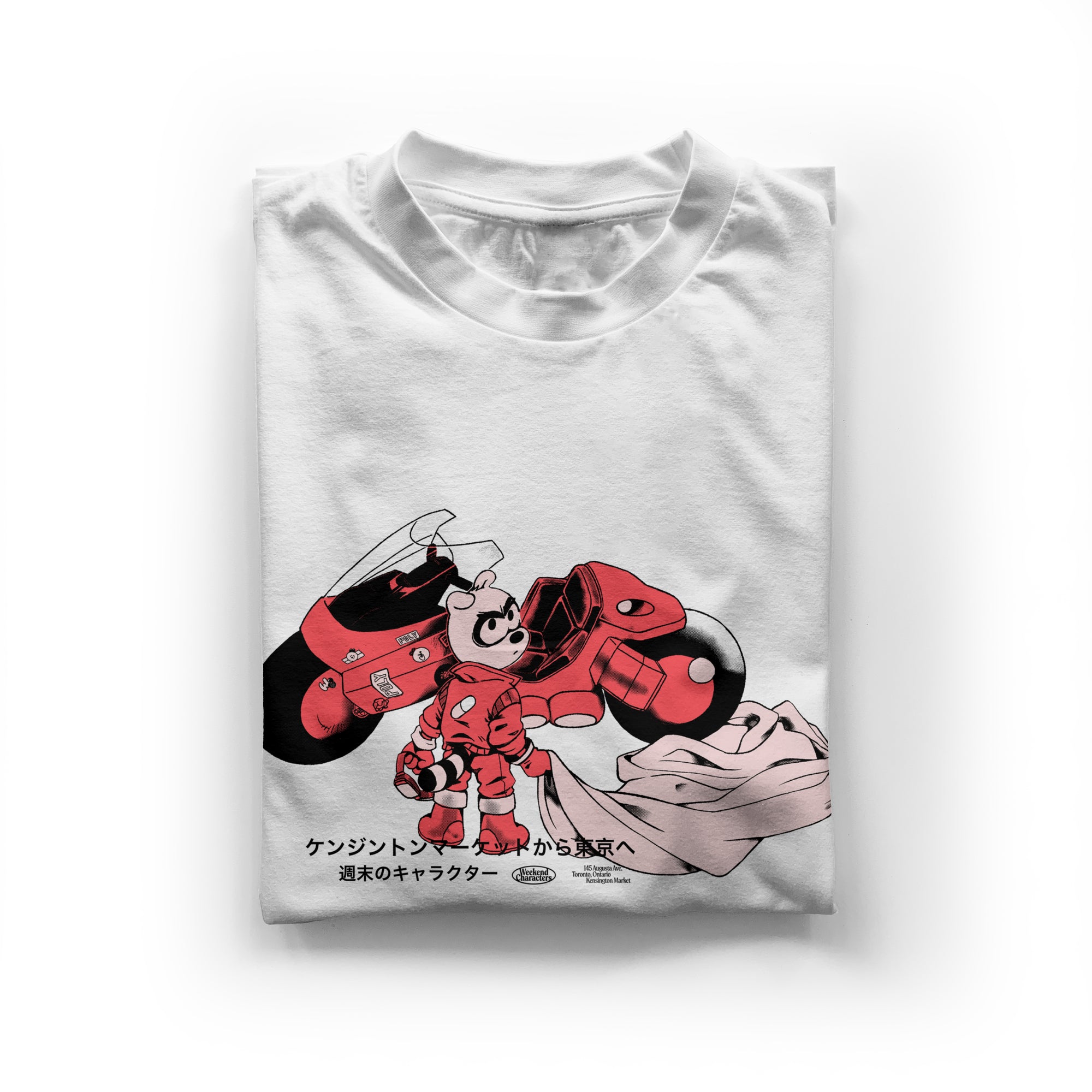 Raccoon Bike Box T-Shirt