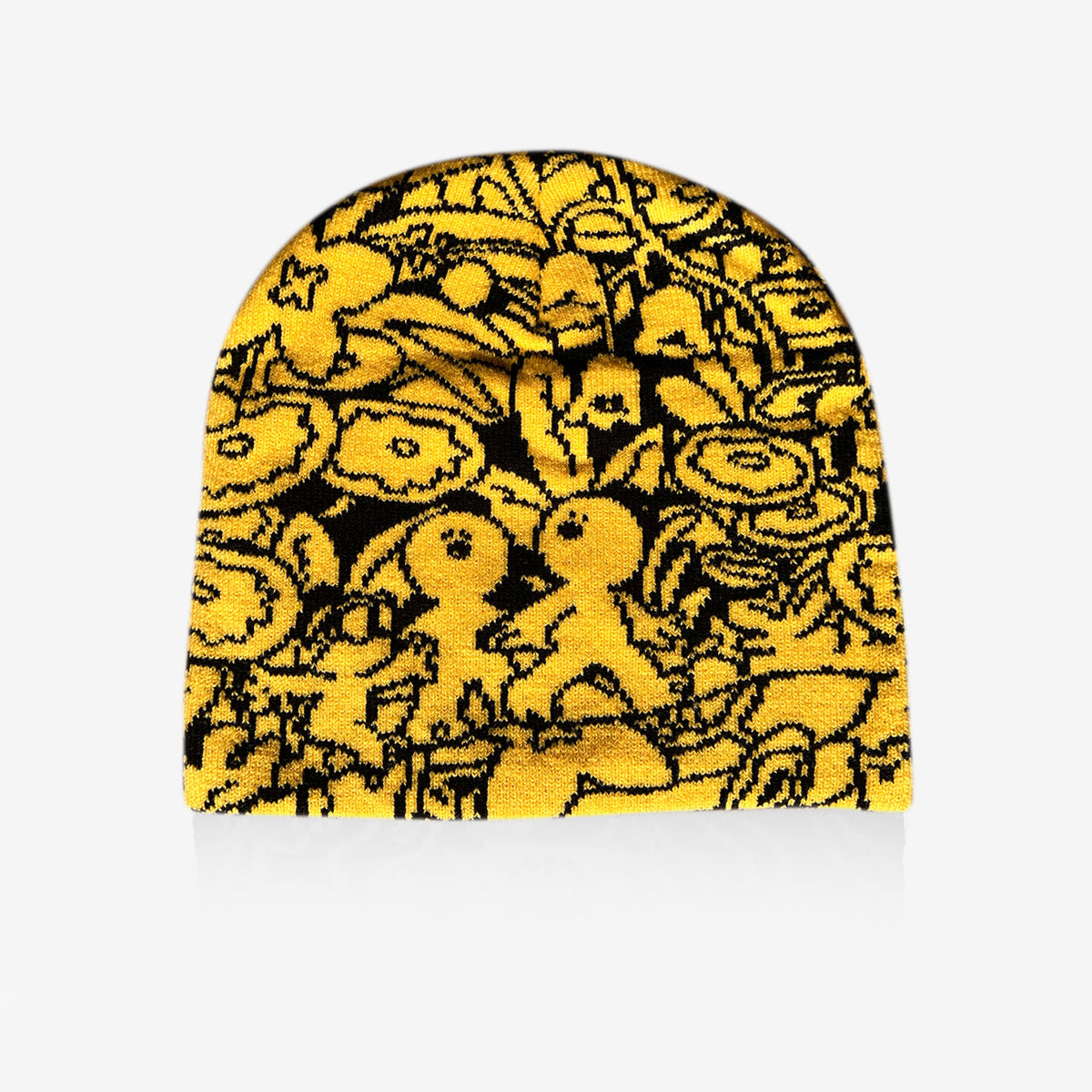 Weekend Characters Yellow Beanie